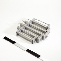 Magnet für den Fülltrichter einer Spritzgussmaschine (Temperaturbeständigkeit bis 120 °C) Dm. 250 mm