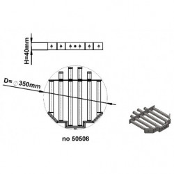 Magnet für den Fülltrichter einer Spritzgussmaschine (Temperaturbeständigkeit bis 120 °C) Dm. 350 mm